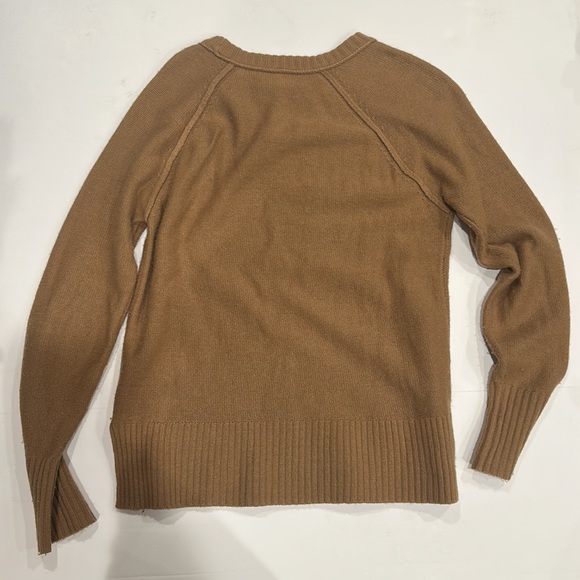 J. Crew Merino Wool Knit Sweater Tan size XS - Picture 4 of 4